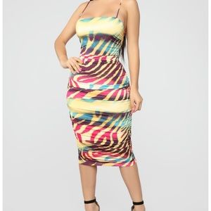 Zeynab zebra dress